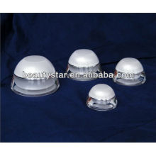Embalagem de Cosméticos Domed Acrylic Cream Jar 5ml 15ml 30ml 50ml